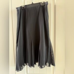 Jacob Classic Black A-Line Skirt Size Small